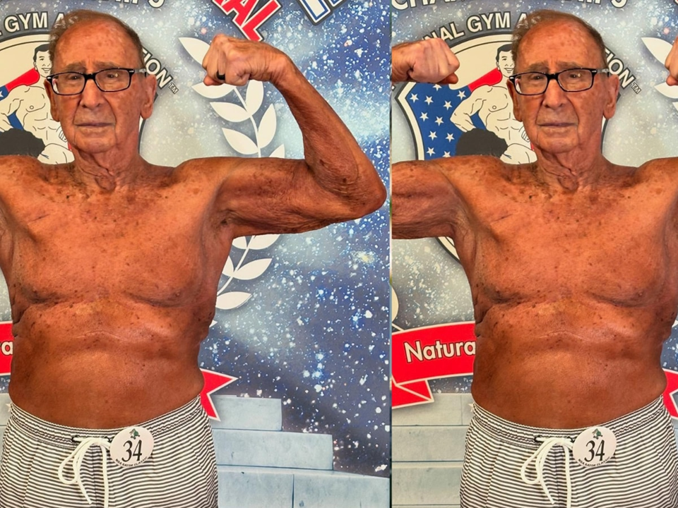 Bí quyết trường thọ của VĐV thể hình lớn tuổi nhất thế giới vô địch ở tuổi 100!- Ảnh 2.