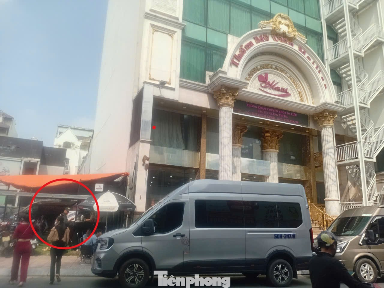 Công an có mặt tại Thẩm mỹ viện Mailisa- Ảnh 1.