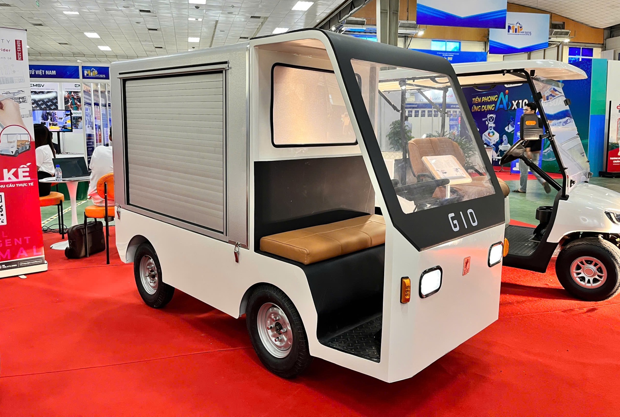 Thêm một concept xe tải điện sản xuất bởi người Việt: Giá dự kiến 35 triệu đồng, chạy tối đa 70km/sạc- Ảnh 1.