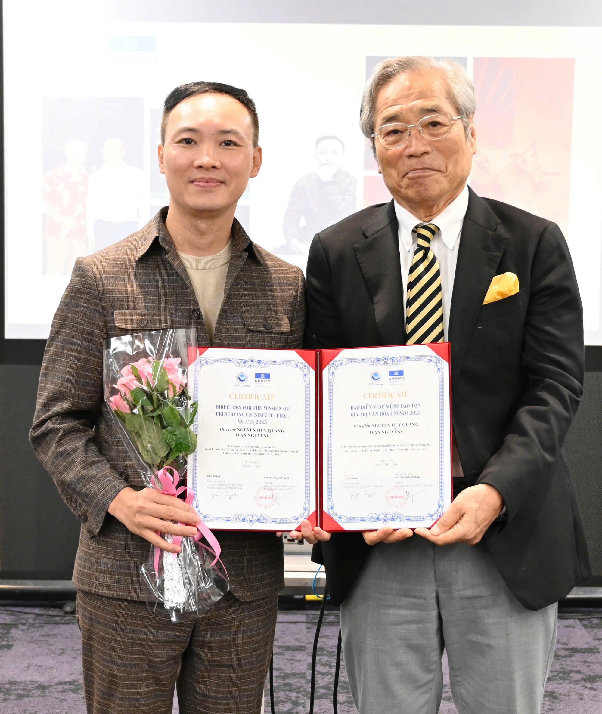 UNESCO Nhật Bản vinh danh đạo diễn Vạn Nguyễn- Ảnh 3. UNESCO Nhật Bản vinh danh đạo diễn Vạn Nguyễn- Ảnh 3.