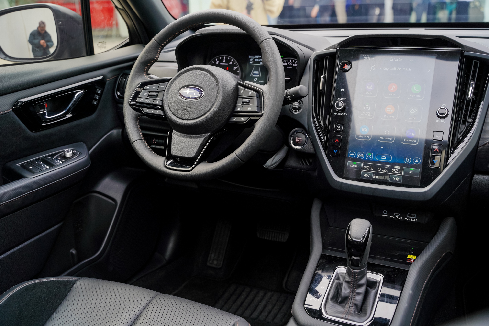 Cầm lái Subaru Forester vừa ra mắt: Động cơ mạnh hơn, tăng tốc tốt hơn nhưng ‘nước hậu’ còn yếu- Ảnh 7. Cầm lái Subaru Forester vừa ra mắt: Động cơ mạnh hơn, tăng tốc tốt hơn nhưng ‘nước hậu’ còn yếu- Ảnh 7.