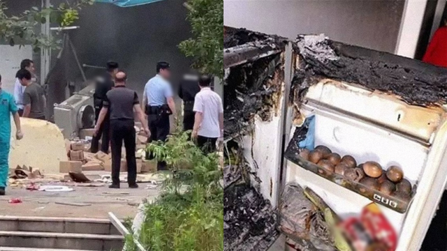 Vệ Sinh Tủ Lạnh, Cặp Vợ Chồng Người Chết, Người Bị Thương Nặng- Ảnh 1.