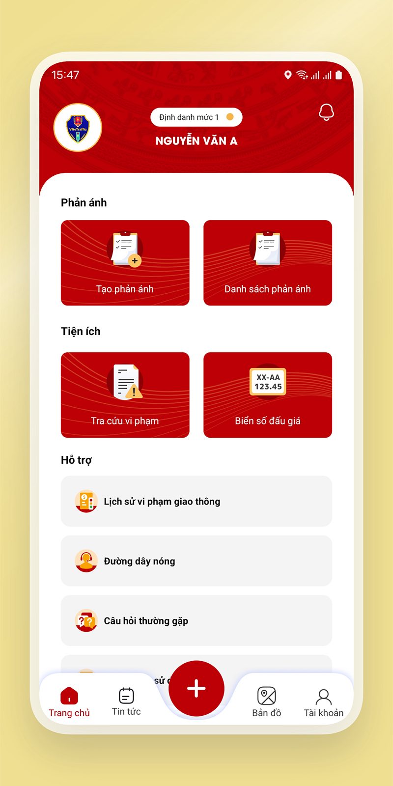 Công an TPHCM hướng dẫn cài ứng dụng xem phạt nguội dễ dàng- Ảnh 3. Công an TPHCM hướng dẫn cài ứng dụng xem phạt nguội dễ dàng- Ảnh 3.