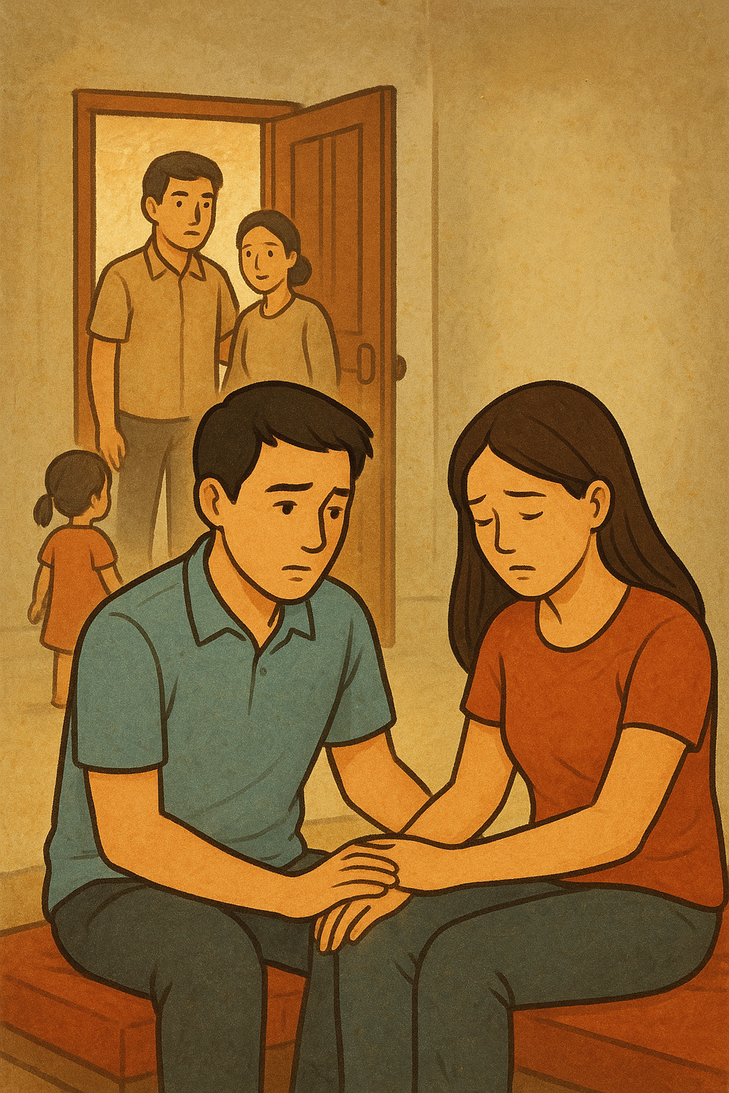 Hai vợ chồng đang cãi nhau thì anh vợ xuất hiện, câu nói khiến tất cả bối rối: "Không thể tiếp tục"- Ảnh 1. Hai vợ chồng đang cãi nhau thì anh vợ xuất hiện, câu nói khiến tất cả bối rối: "Không thể tiếp tục"- Ảnh 1.