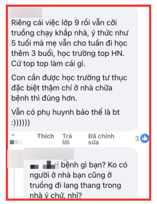 Bà mẹ Hà Nội kể con trai lớp 9 vẫn "tồng ngồng" chạy khắp nhà, có người đưa ra cảnh báo, chị phản hồi 1 câu gây tranh cãi- Ảnh 2.