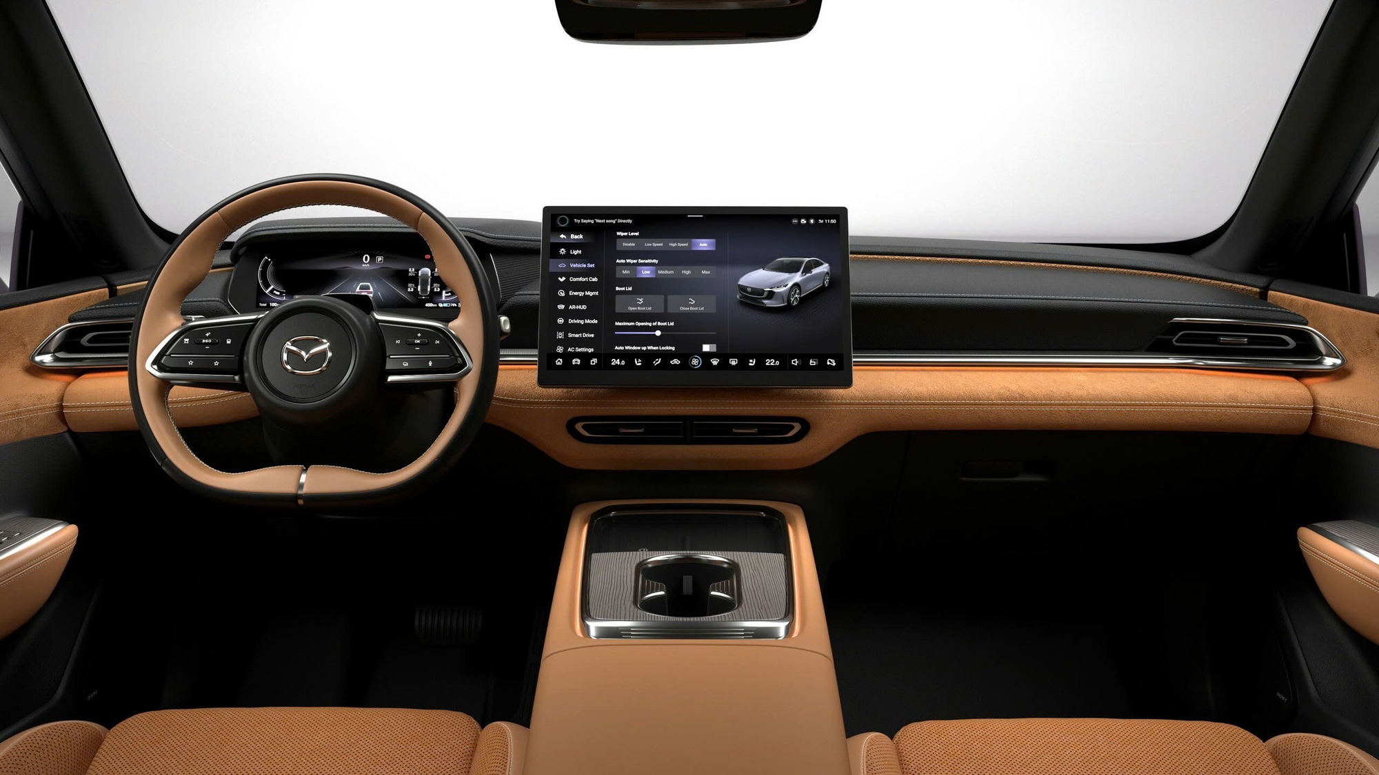 Mazda3 sắp &lsquo;kh&ocirc;ng c&ograve;n l&agrave; xe Mazda&rsquo;: Lớn hơn, nhiều m&agrave;n h&igrave;nh v&agrave; c&ocirc;ng nghệ, đặc sệt xe Trung Quốc- Ảnh 3.