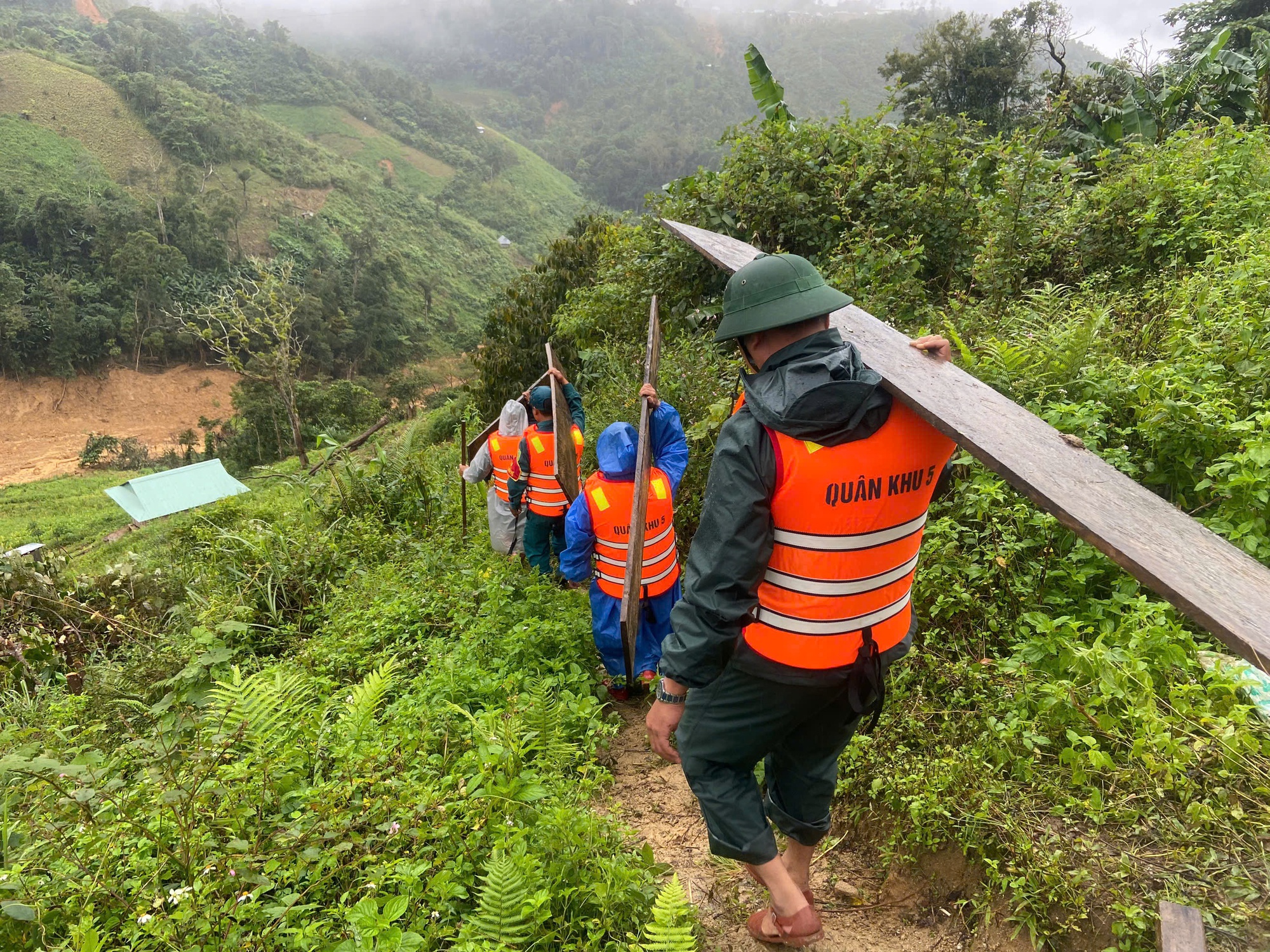 Hình ảnh chó nghiệp vụ tìm kiếm nạn nhân bị lở núi ở Đà Nẵng- Ảnh 4. Hình ảnh chó nghiệp vụ tìm kiếm nạn nhân bị lở núi ở Đà Nẵng- Ảnh 4.