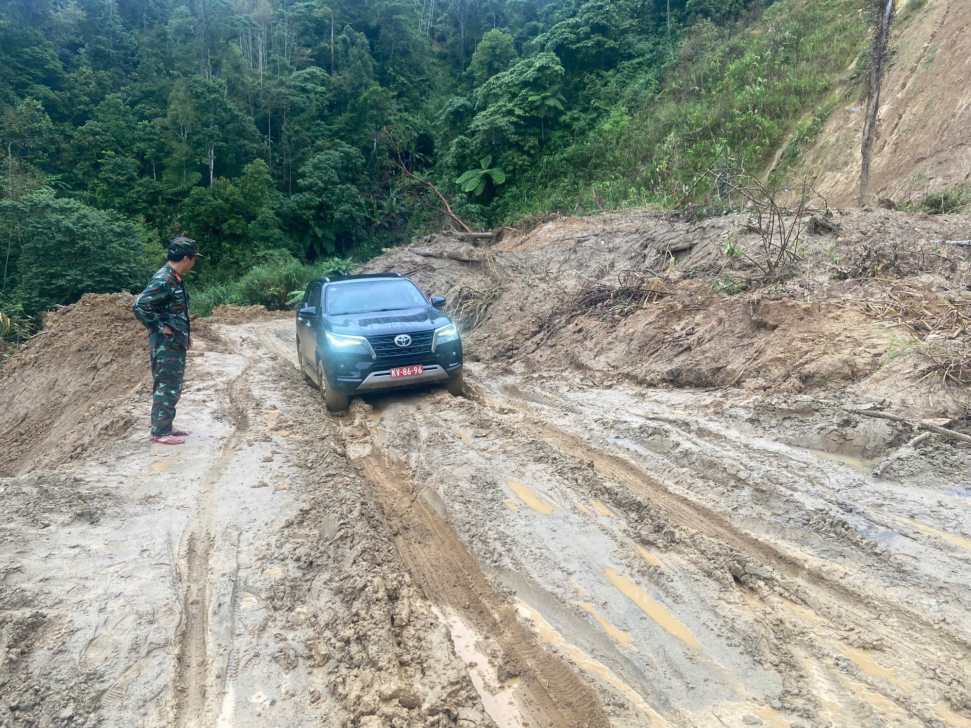 Hình ảnh chó nghiệp vụ tìm kiếm nạn nhân bị lở núi ở Đà Nẵng- Ảnh 3. Hình ảnh chó nghiệp vụ tìm kiếm nạn nhân bị lở núi ở Đà Nẵng- Ảnh 3.