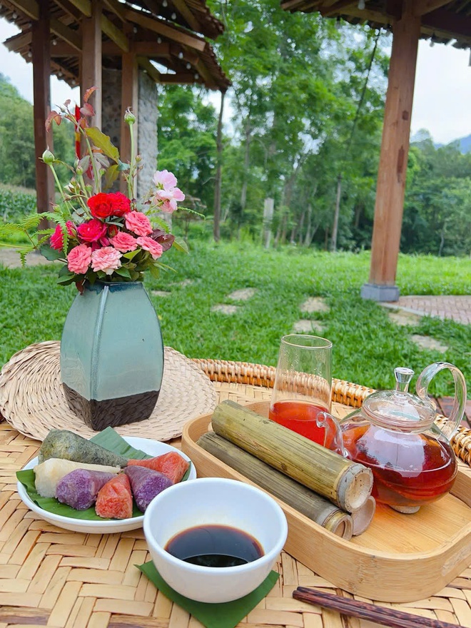 Cặp vợ chồng chi 3 tỷ x&acirc;y nh&agrave; như cổ t&iacute;ch tr&ecirc;n v&ugrave;ng n&uacute;i Tuy&ecirc;n Quang: View triệu đ&ocirc;, 0 đồng rau củ- Ảnh 13.