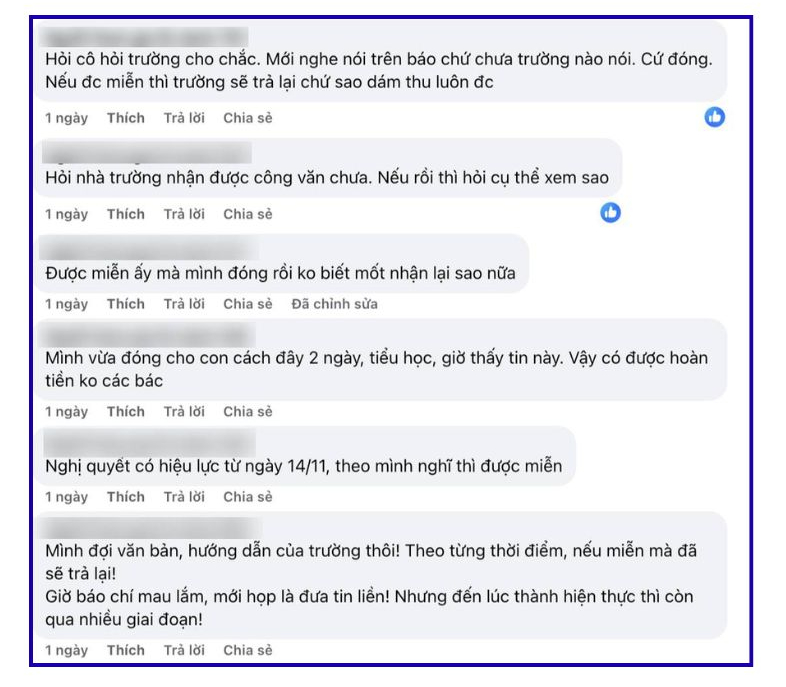Hàng loạt phụ huynh TP.HCM xôn xao về khoản tiền gần 700.000 đồng được "trả lại": Thực hư ra sao?- Ảnh 1. Hàng loạt phụ huynh TP.HCM xôn xao về khoản tiền gần 700.000 đồng được "trả lại": Thực hư ra sao?- Ảnh 1.