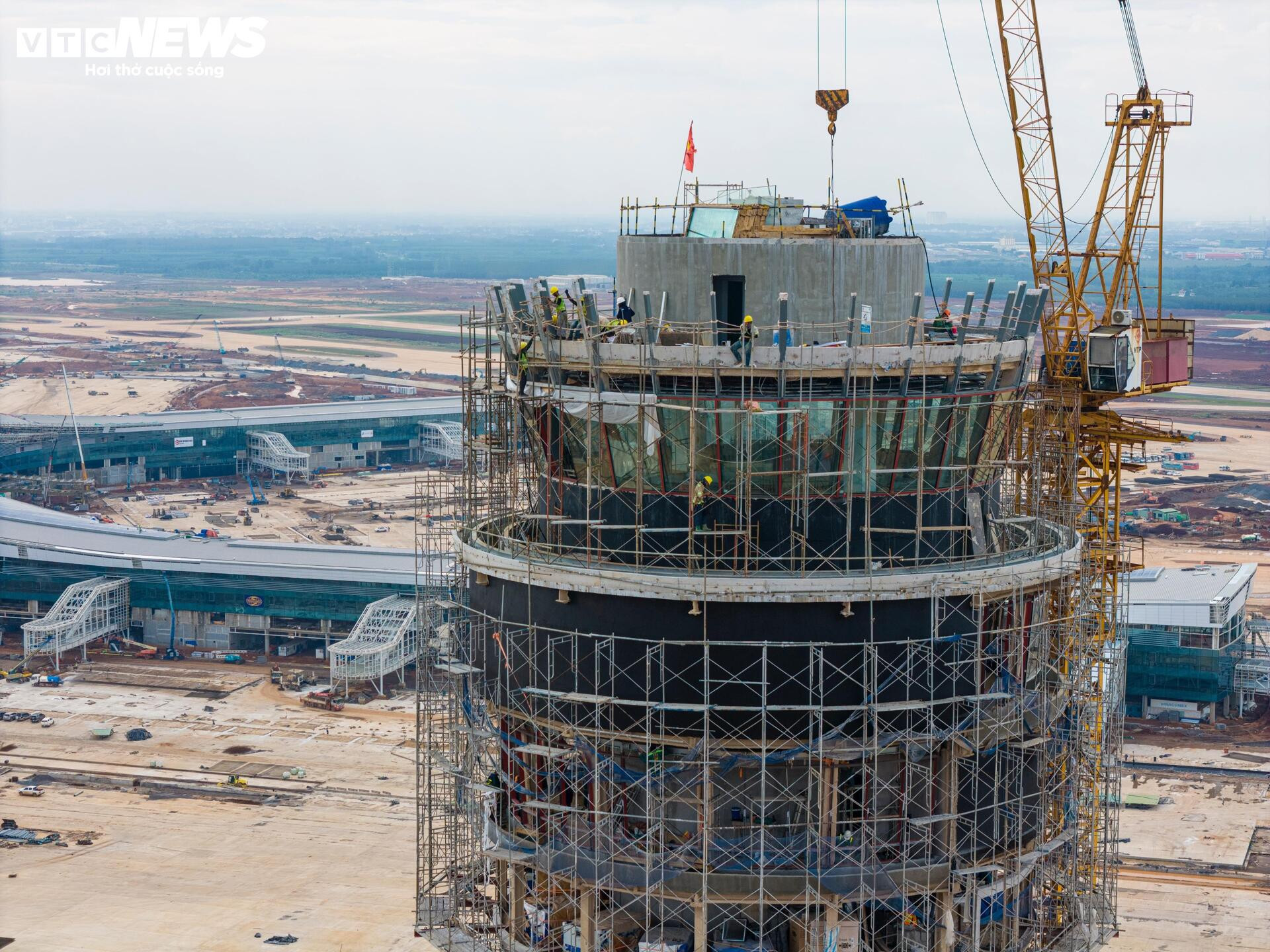 Toàn cảnh sân bay Long Thành trước ngày đón chuyến bay đầu tiên- Ảnh 10.