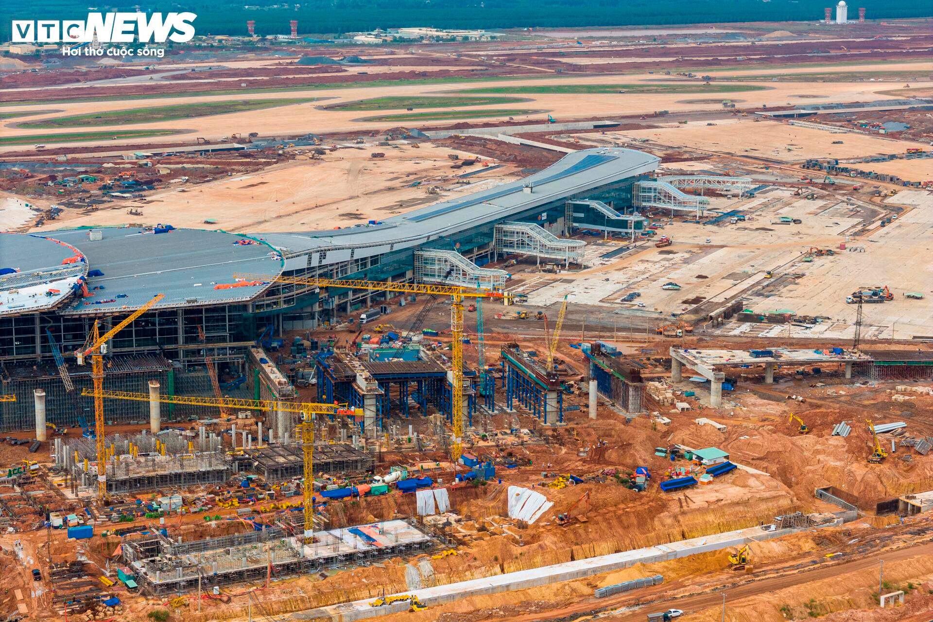 Toàn cảnh sân bay Long Thành trước ngày đón chuyến bay đầu tiên- Ảnh 3.