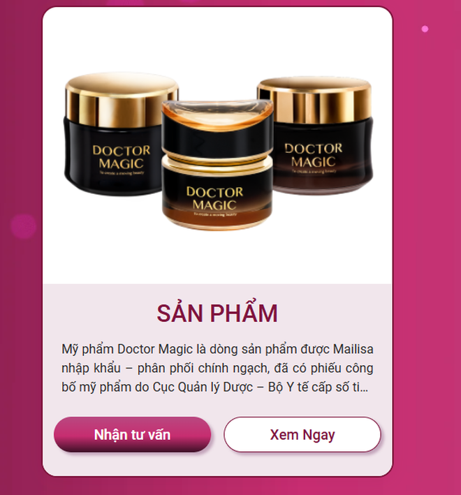 Mailisa có động thái lạ giữa lùm xùm nguồn gốc - chất lượng mỹ phẩm Doctor Magic- Ảnh 3. Mailisa có động thái lạ giữa lùm xùm nguồn gốc - chất lượng mỹ phẩm Doctor Magic- Ảnh 3.