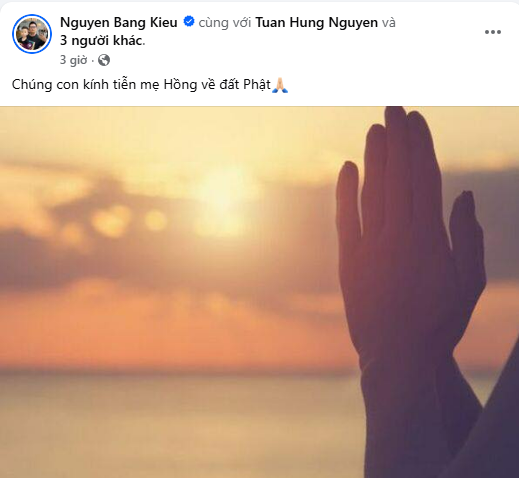 Bằng Kiều lại vướng tranh cãi, phải lập tức xoá bài về mẹ Tuấn Hưng- Ảnh 4. Bằng Kiều lại vướng tranh cãi, phải lập tức xoá bài về mẹ Tuấn Hưng- Ảnh 4.