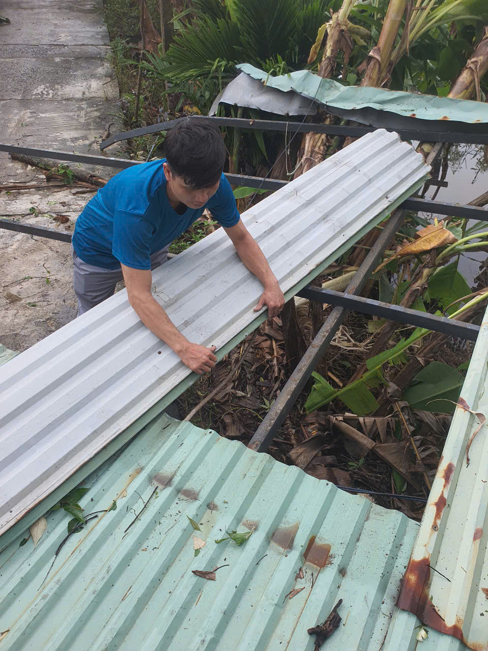 CLIP: Lốc xoáy kinh hoàng ở Đà Nẵng, 4 người bị thương- Ảnh 16. CLIP: Lốc xoáy kinh hoàng ở Đà Nẵng, 4 người bị thương- Ảnh 16.