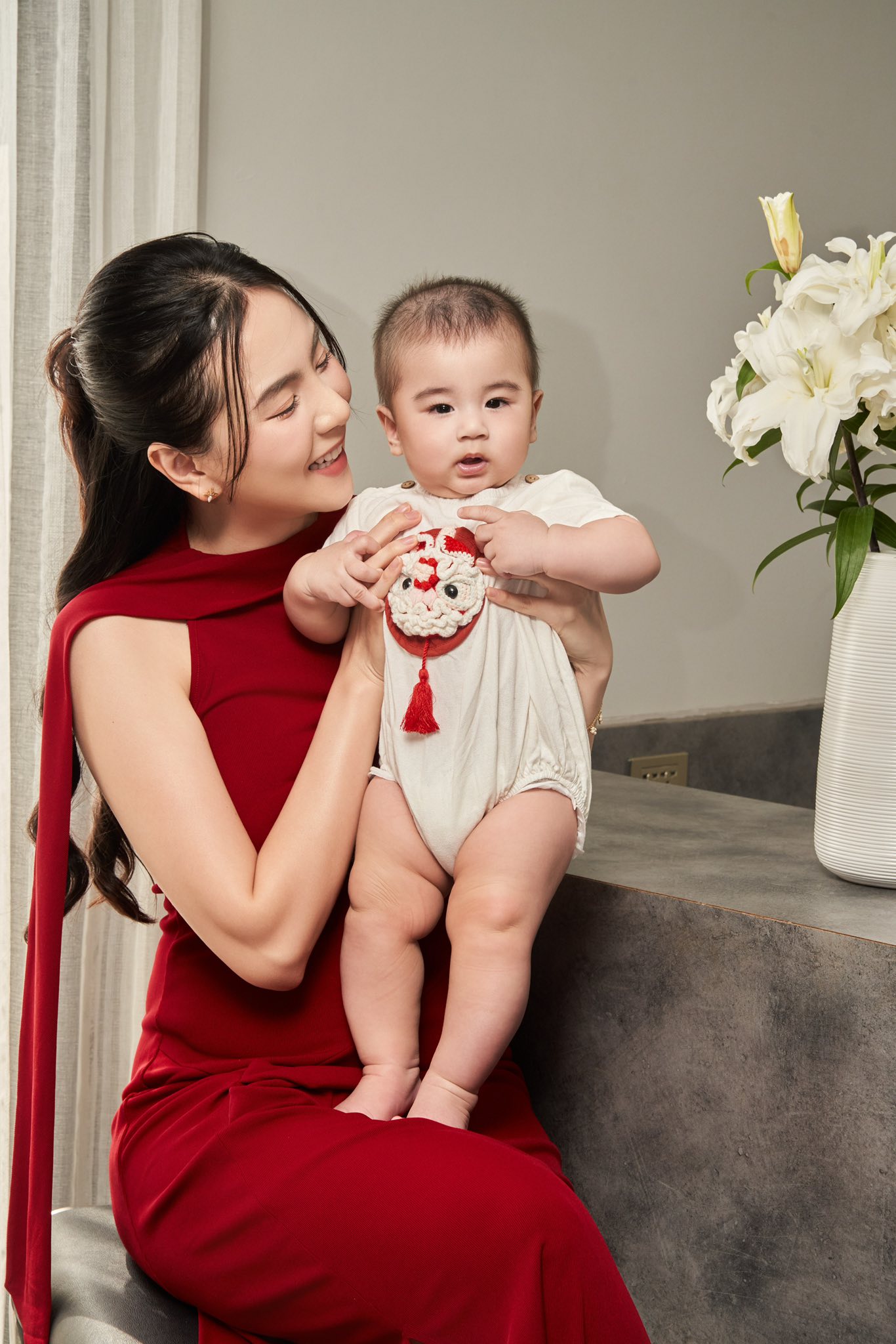 Hành trình nuôi con mát tay của mẹ bỉm Mai Ngọc: Bé Panda cực kỳ 