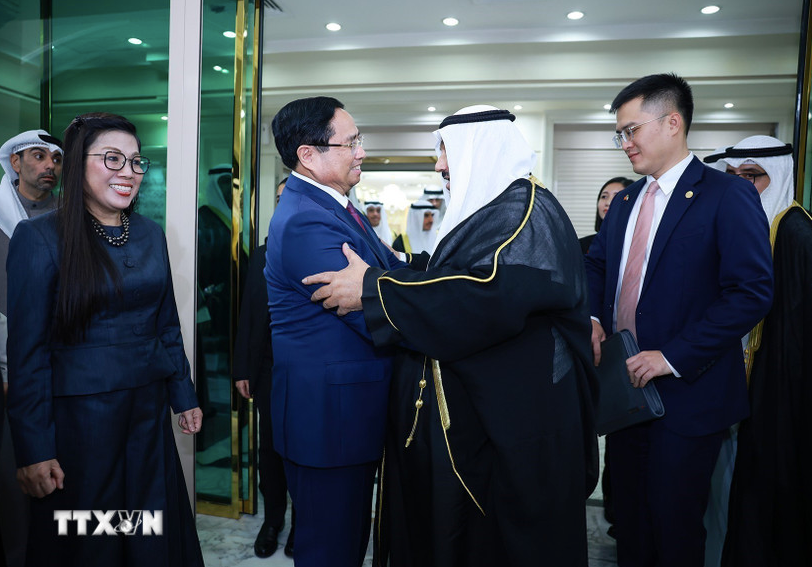 Thủ tướng Phạm Minh Chính thăm người bạn lớn của Việt Nam ở Kuwait- Ảnh 1.