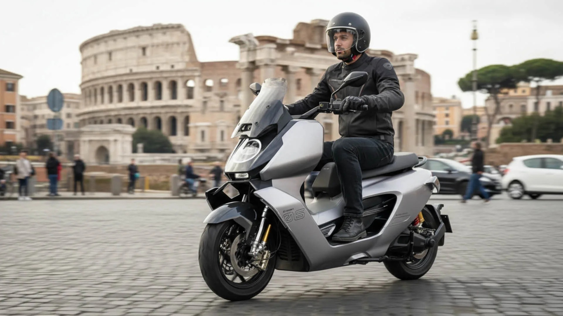 NIU Concept 06: Siêu xe tay ga điện chạy 155 km/h, hỗ trợ AI tối ưu công suất theo điều kiện thực tế- Ảnh 5.