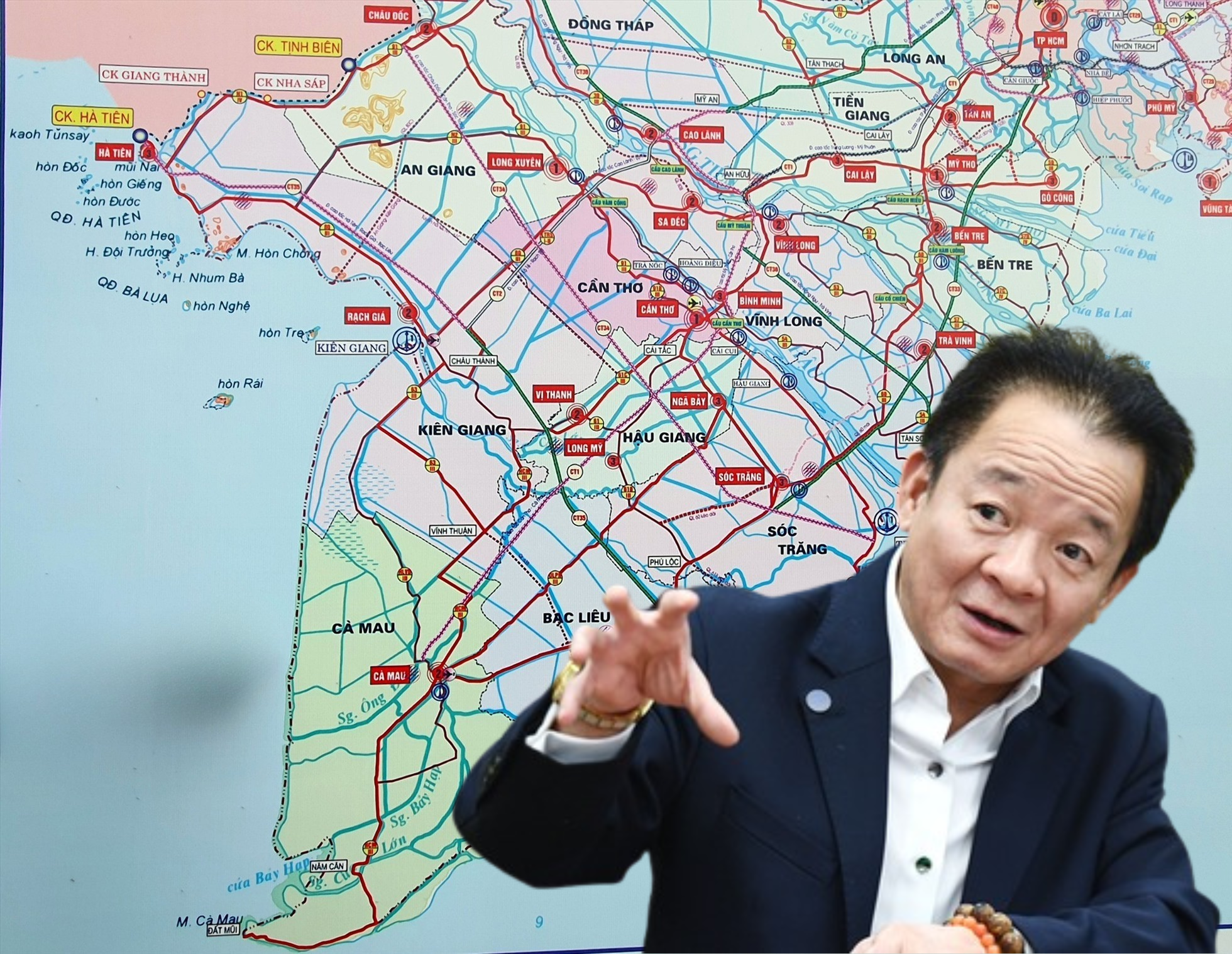 Tập đoàn T&T của bầu Hiển đề xuất làm tuyến đường cao tốc dài hơn 81 km nối đô thị Cà Mau - Bạc Liêu và kết nối trực tiếp với cao tốc TP.HCM – Tiền Giang – Sóc Trăng- Ảnh 1. Tập đoàn T&T của bầu Hiển đề xuất làm tuyến đường cao tốc dài hơn 81 km nối đô thị Cà Mau - Bạc Liêu và kết nối trực tiếp với cao tốc TP.HCM – Tiền Giang – Sóc Trăng- Ảnh 1.