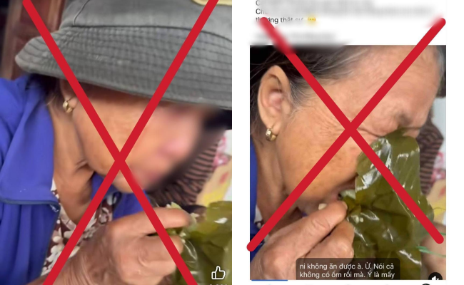 Clip cụ bà "mấy ngày không có gì ăn trong mùa lụt": Người phát tán đính chính một sự thật khác- Ảnh 1.