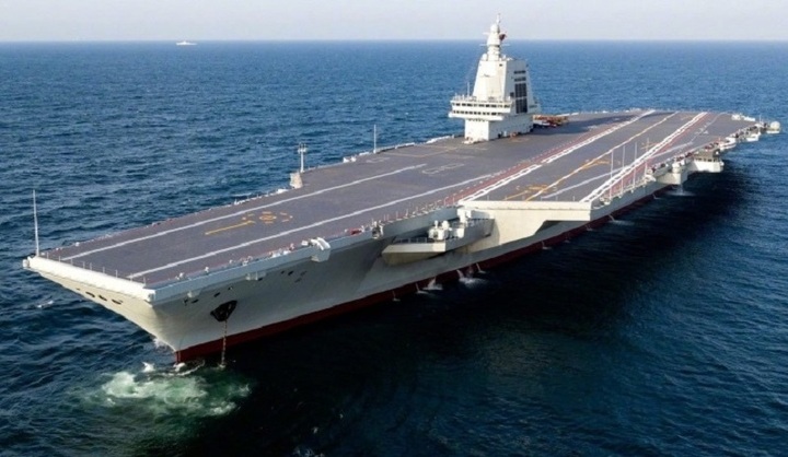 Trung Quốc âm thầm dựng 'siêu tàu sân bay hạt nhân' lớn nhất thế giới- Ảnh 1.