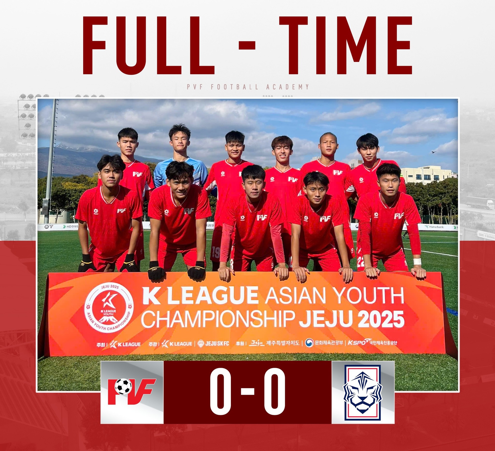 Thi đấu quả cảm trước đối thủ Hàn Quốc, đội bóng Việt Nam đạt thành tích bất bại- Ảnh 1. Thi đấu quả cảm trước đối thủ Hàn Quốc, đội bóng Việt Nam đạt thành tích bất bại- Ảnh 1.