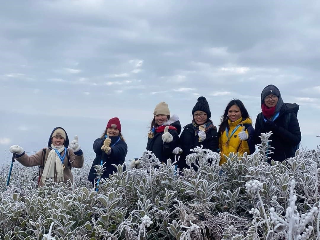 Miền Bắc đã xuất hiện băng giá sớm: Không phải ở Fansipan, đây cũng là điểm du lịch nổi tiếng Việt Nam- Ảnh 6.