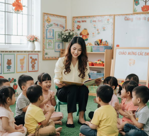 “Sốc” vì 500 nghìn đồng “ban phát”, cô giáo mầm non TP.HCM bỏ chức Hiệu trưởng, mở lớp học nhỏ: Lòng nhẹ nhõm vô cùng!- Ảnh 3.