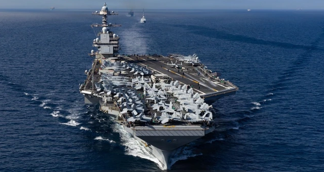 Siêu tàu sân bay USS Ford được điều sang Caribe: Pháo đài nổi muốn răn đe gì?- Ảnh 2. Siêu tàu sân bay USS Ford được điều sang Caribe: Pháo đài nổi muốn răn đe gì?- Ảnh 2.