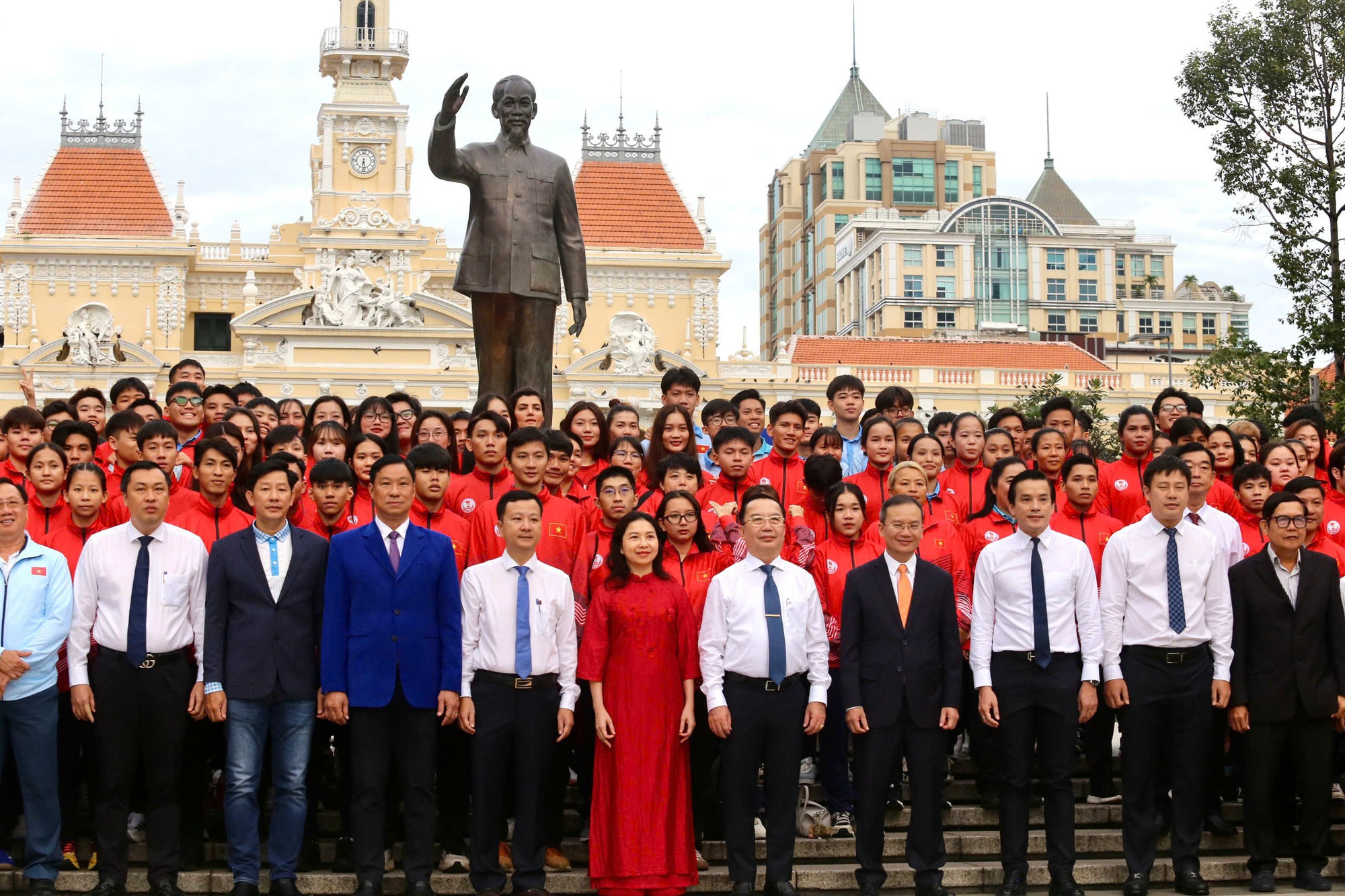 Đoàn Thể thao Việt Nam khu vực phía Nam xuất quân dự SEA Games 33- Ảnh 1.