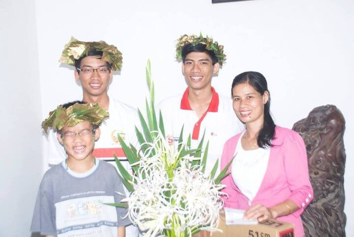 Những cặp anh em, chị em c&ugrave;ng chinh phục Đường l&ecirc;n đỉnh Olympia- Ảnh 2.