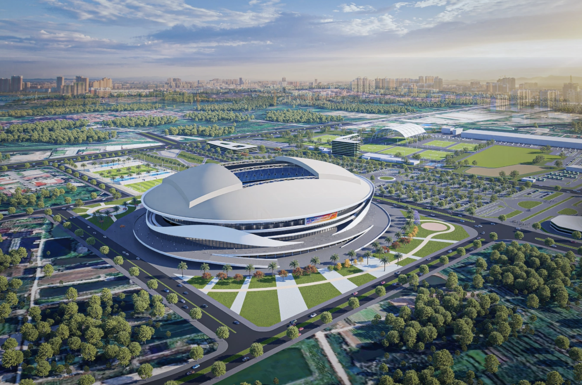 Toàn cảnh khu vực sắp xây sân vận động lớn nhất Việt Nam tại Hưng Yên: Sức chứa gấp rưỡi sân Mỹ Đình, do Vinhomes xây dựng- Ảnh 7.