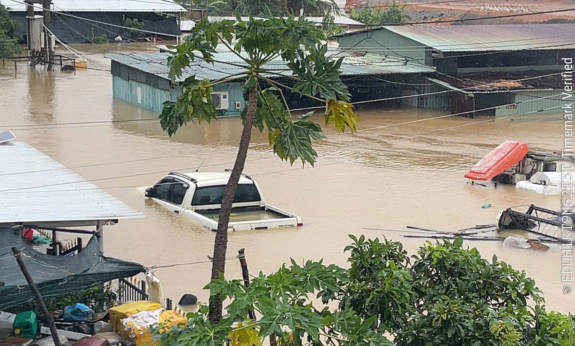 Gần 40 công nhân bị mắc kẹt, Ban Quản lý dự án 7 cầu cứu tỉnh Đắk Lắk- Ảnh 1.