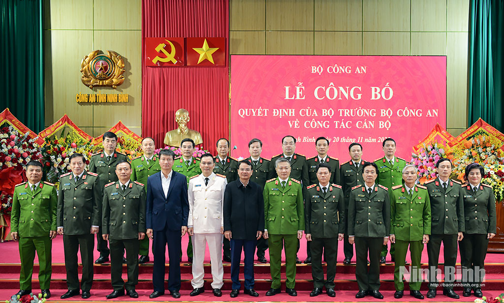 Bộ Công an điều động, bổ nhiệm Cục trưởng, Phó Cục trưởng, 3 Giám đốc Công an tỉnh- Ảnh 5.