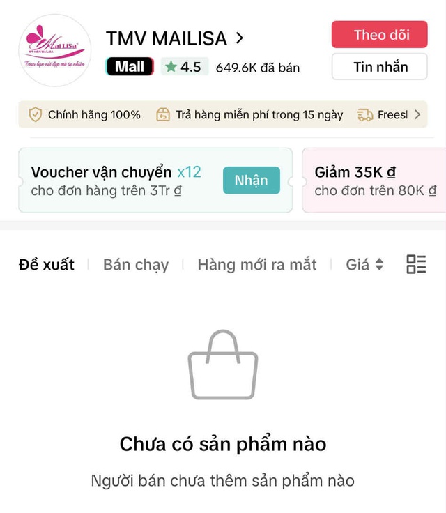 Động th&aacute;i mới của TMV Mailisa- Ảnh 3.
