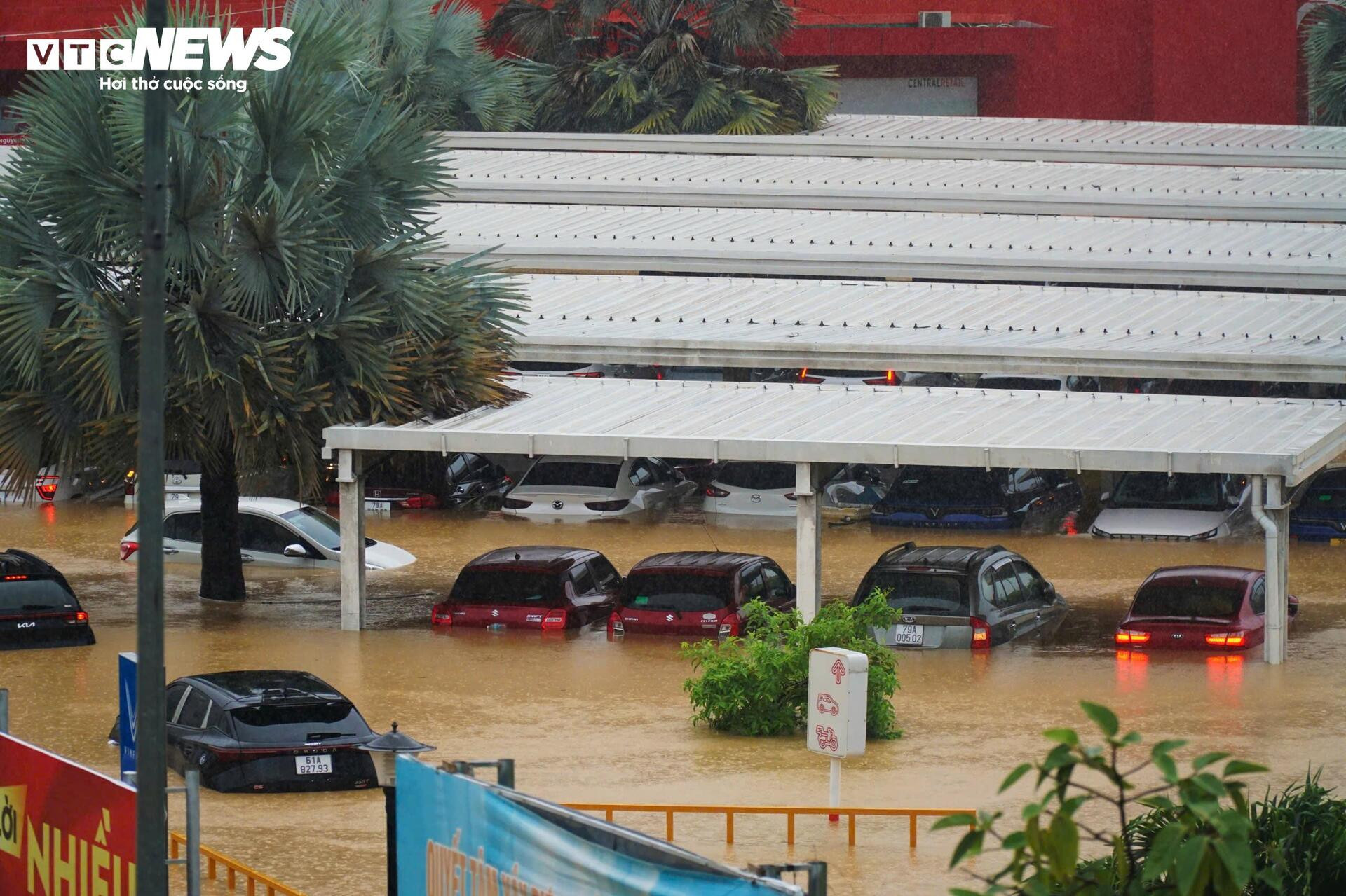 Toàn cảnh mưa lũ Nam Trung bộ: Hàng vạn nhà ngập sâu, dân dỡ ngói ngoi lên cầu cứu- Ảnh 15.
