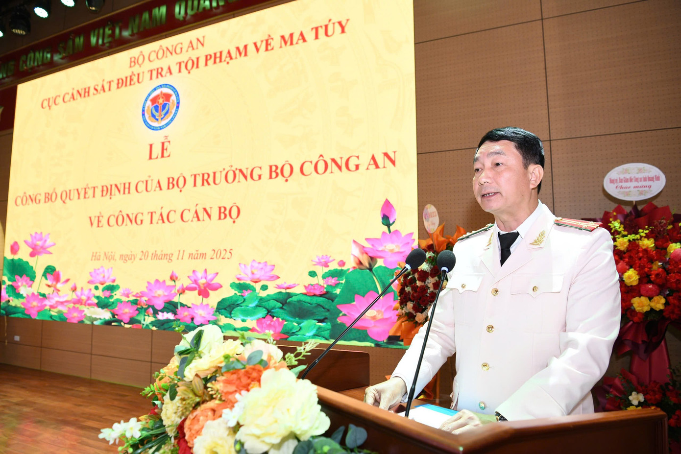 Cục Cảnh sát điều tra tội phạm về ma túy có tân Cục phó- Ảnh 1.