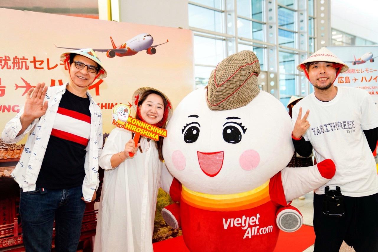 Vietjet tăng chyến bay Hiroshima - Hà Nội lên 4 chuyến khứ hồi mỗi tuần- Ảnh 2.