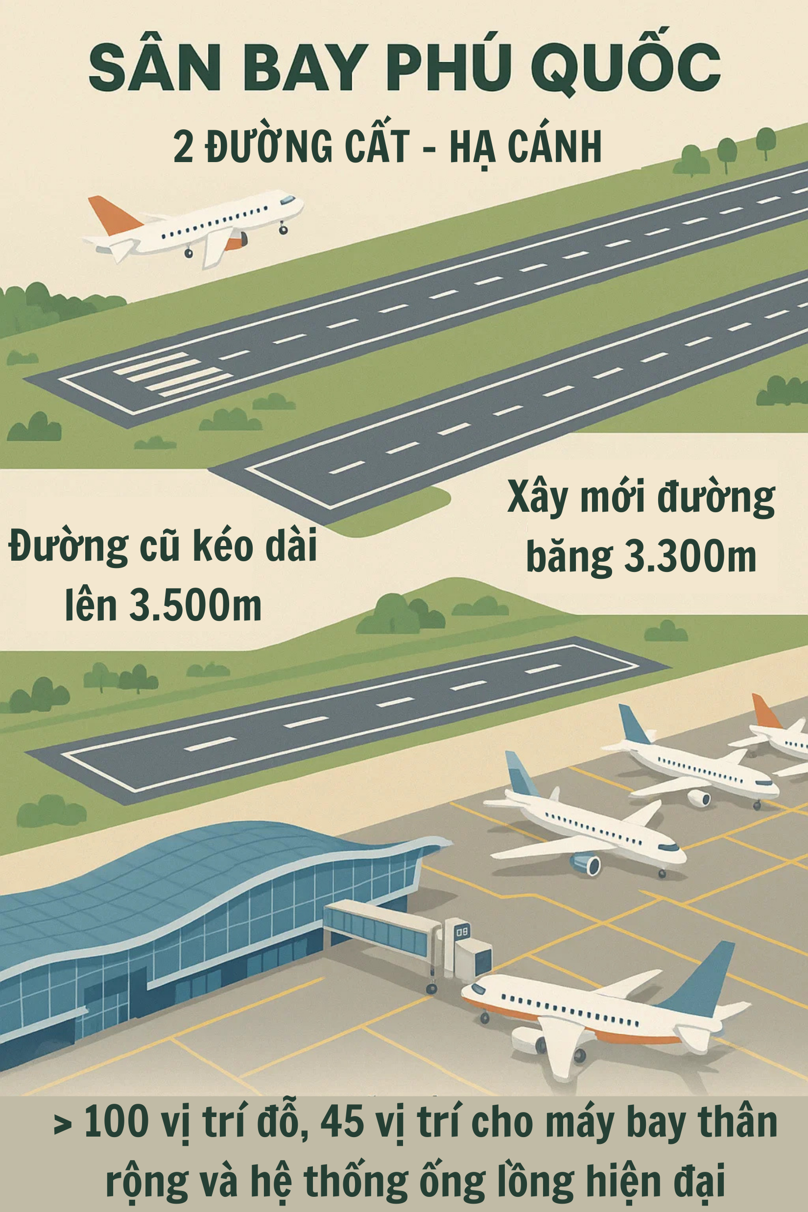 Chính thức: Tập đoàn Việt Nam tiếp nhận toàn bộ sân bay "biểu tượng vị thế quốc gia" tại sự kiện VVIP 2027- Ảnh 3.