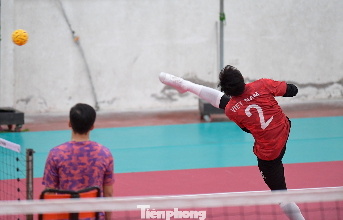 Đội tuyển cầu mây Việt Nam đêm ngày tập luyện, quyết lần nữa đánh bại Thái Lan- Ảnh 13.