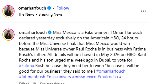 Liên hoàn phốt ở Miss Universe: Tân Hoa hậu bị tố đăng quang nhờ quan hệ, nghi rò rỉ ảnh thân mật cùng Chủ tịch- Ảnh 6.