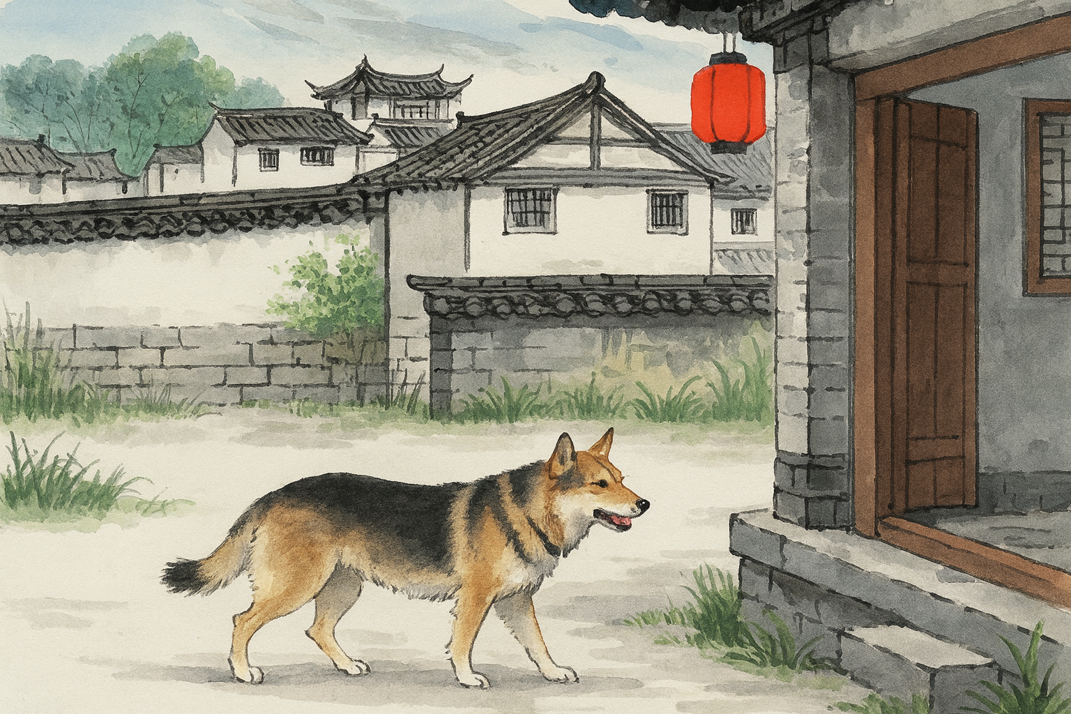 2 con gi&aacute;p được lộc trời g&otilde; cửa trước Tết Nguy&ecirc;n đ&aacute;n, 1 con gi&aacute;p n&ecirc;n đi chậm để khỏi mất tiền oan- Ảnh 3.