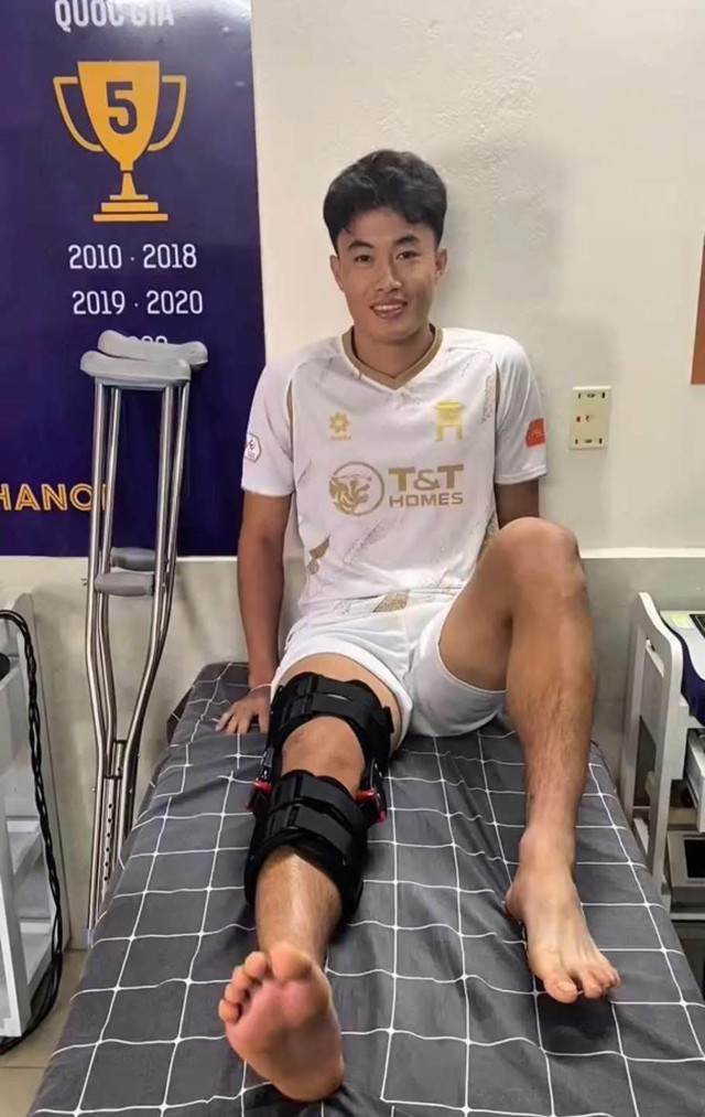 T&igrave;nh h&igrave;nh mới nhất về chấn thương của Văn Trường U22 Việt Nam- Ảnh 1.