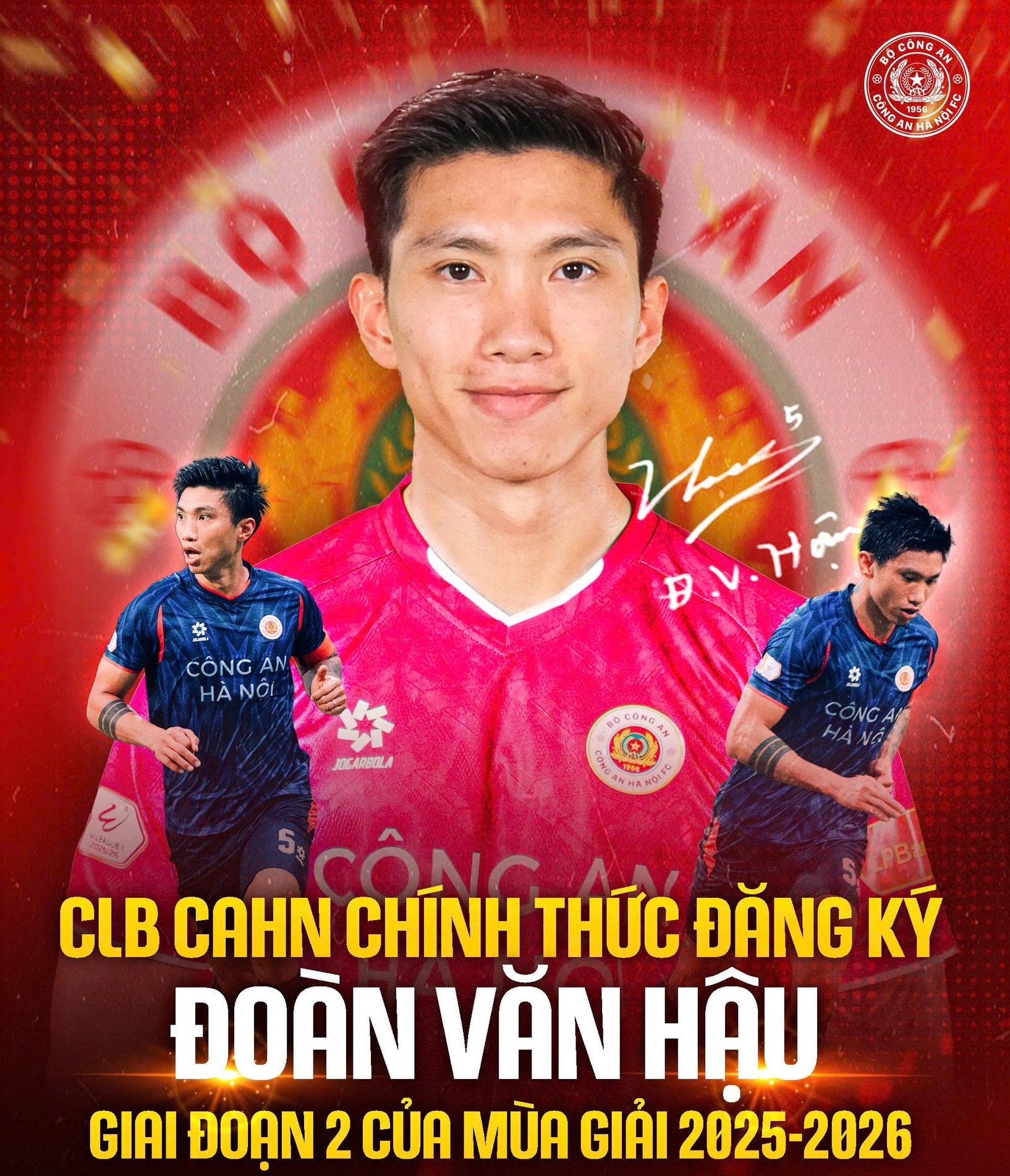 “Đại gia” V.League có động thái đặc biệt với Đoàn Văn Hậu- Ảnh 1.