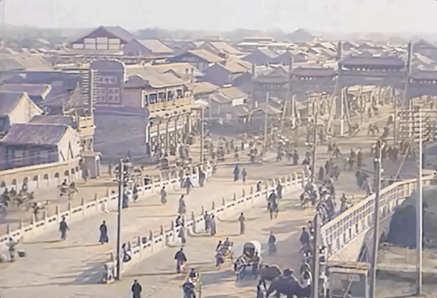 Video AI phục dựng cuộc sống thật tại Bắc Kinh thời nhà Thanh: Quá ngỡ ngàng!- Ảnh 1.