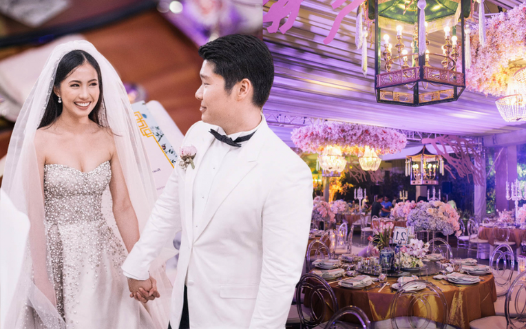 Đám cưới như phim 40 triệu đô: Cô dâu Hoa hậu, chú rể đại gia và sự xa hoa khiến cả Manila choáng váng- Ảnh 1.