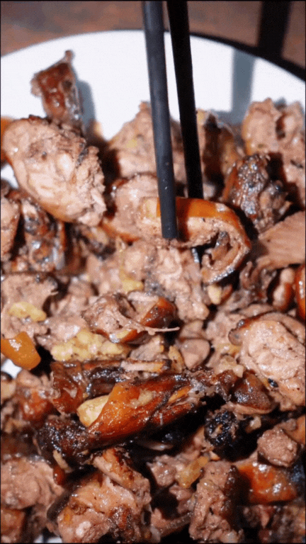 Thịt chuột đồng - món 