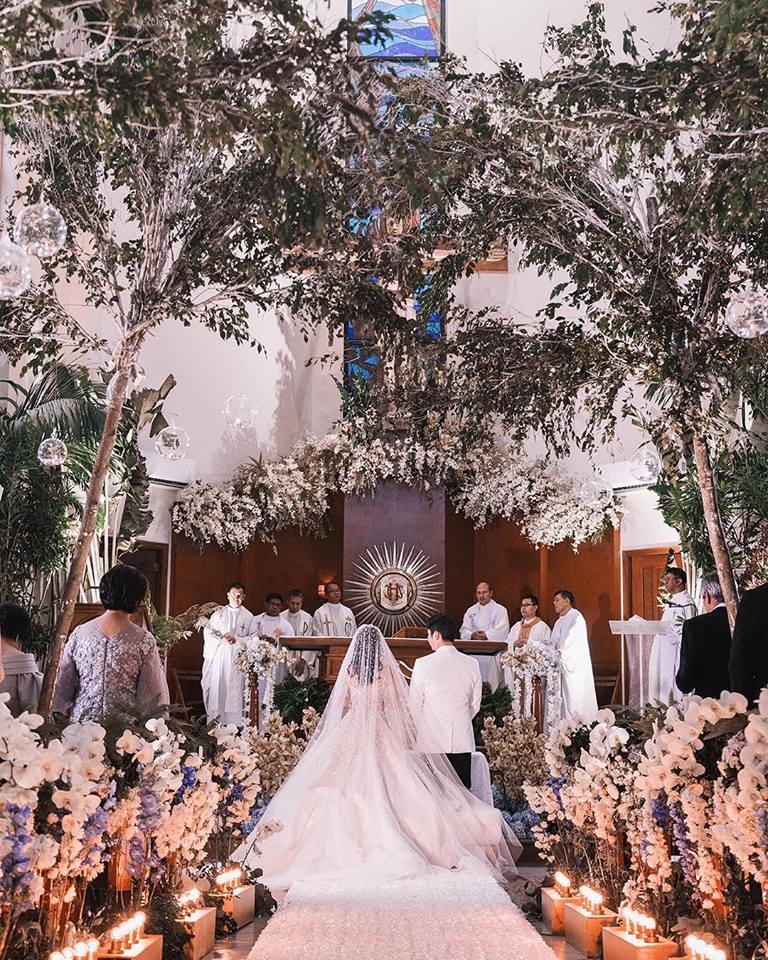 Đám cưới như phim 40 triệu đô: Cô dâu Hoa hậu, chú rể đại gia và sự xa hoa khiến cả Manila choáng váng- Ảnh 8.