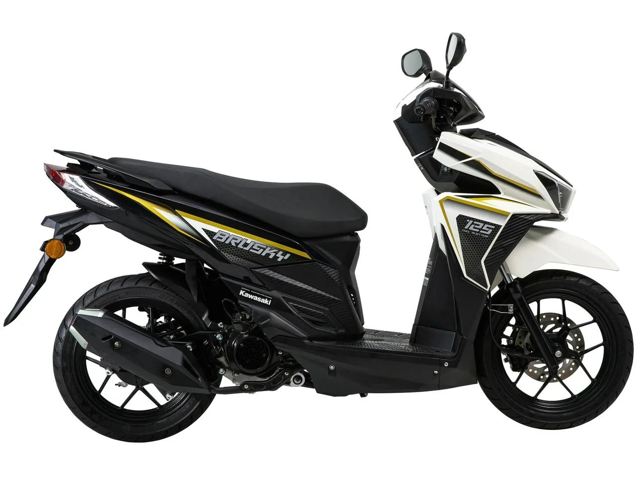 Không phải sportbike, không phải naked, đây là một chiếc xe tay ga giá rẻ dành cho đô thị châu Á của nhà Kawasaki- Ảnh 6.