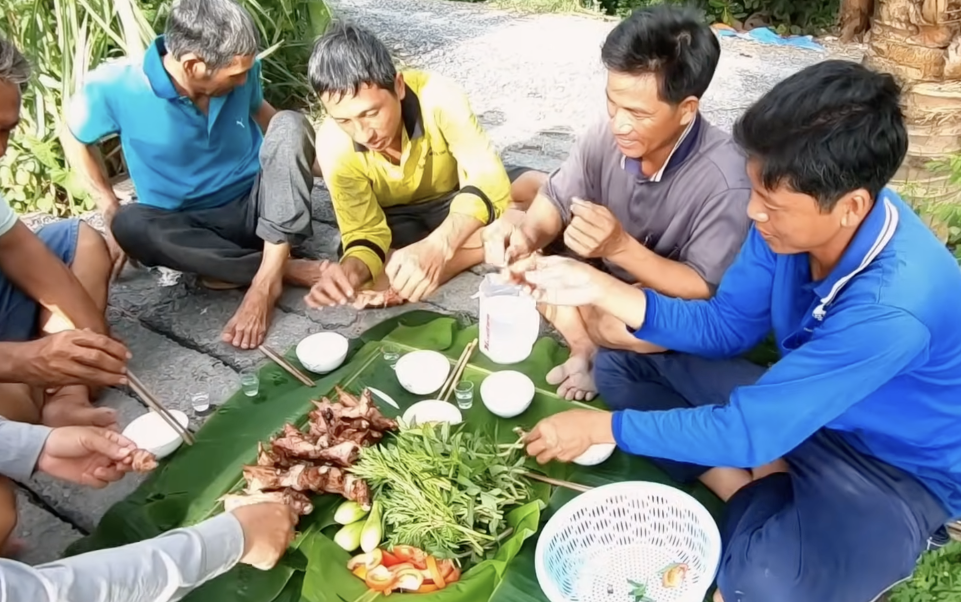 Thịt chuột đồng - món 